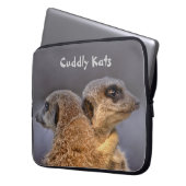 Cudly Kats Laptop Sleeve (Vorderseite Links)