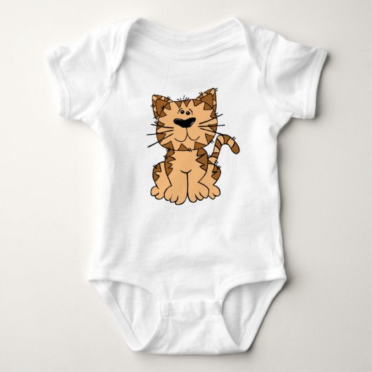 Cudly Kitty Baby Strampler (Vorderseite)