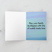 Cudly Koala Baby Karte (Innenseite)