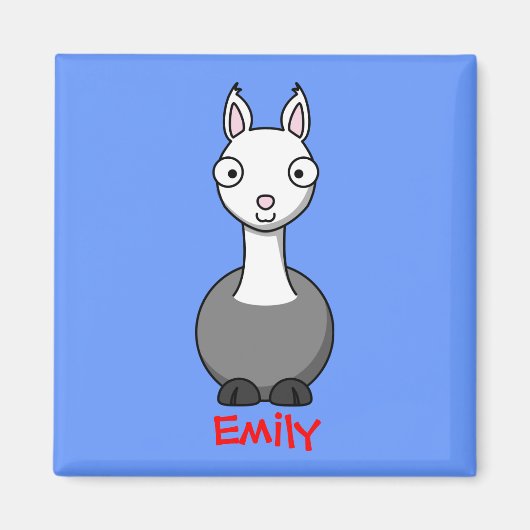 Cudly Lama Magnet (Vorne)