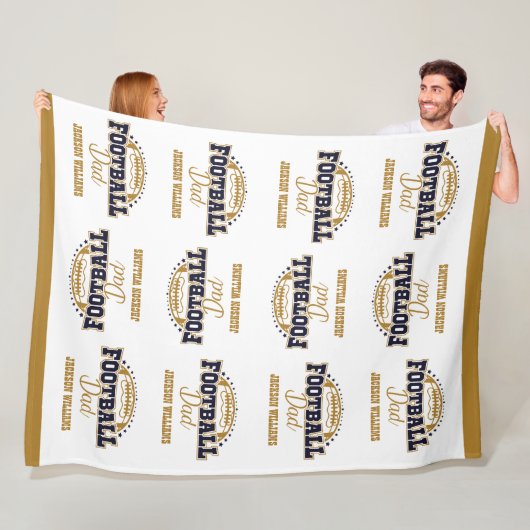 Cudly Large Football Vater Fleecedecke (Beispiel)