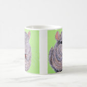Cudly Nibbling Chinchilla Malerei Kaffeetasse (Mittel)