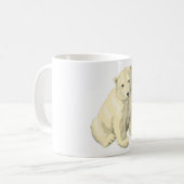 Cudly Polar Bär Kaffeetasse (Vorderseite Links)