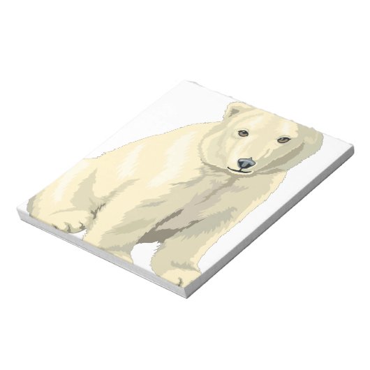 Cudly Polar Bär Notizblock (Rotiert)