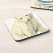 Cudly Polar Bär Untersetzer (Linke Seite)