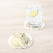 Cudly Polar Bär Untersetzer (Seite)