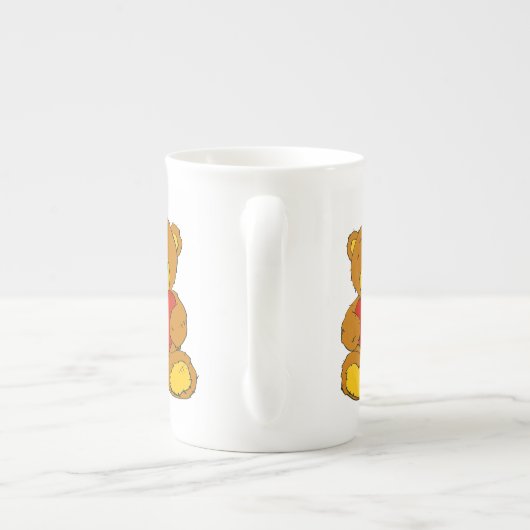 Cudly Teddy Porzellantasse (Rückseite)