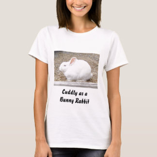 Cudly White Bunny T-Shirt
