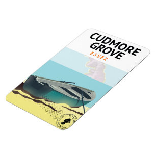 Cudmore Grove Essex travel poster Magnet