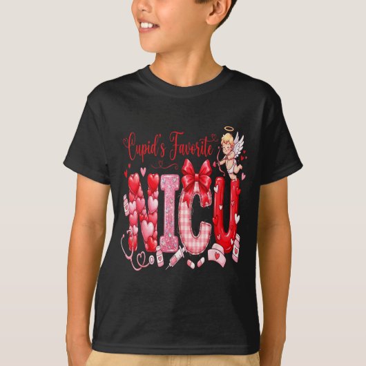 Cuds Favorite Nurse Nicu Valentines Day Shirt Nurs (Vorderseite)