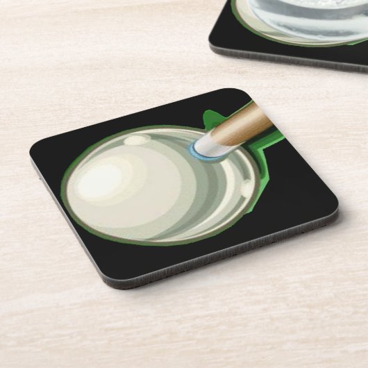 Cue Ball Untersetzer (Linke Seite)