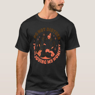 Cue Cat Animal Doing Yoga T-Shirt