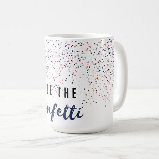 Cue de Confetti Kaffeetasse (VorderseiteRechts)
