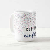 Cue de Confetti Kaffeetasse (Vorderseite Links)