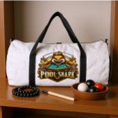 Cue Master: Pool Shark Logo Duffle Bag