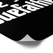 Cue Pater Funny Pool Billiards Spielergeschenk Poster (Ecke)