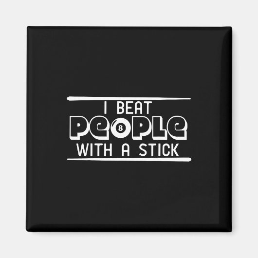 Cue Stick Snooker Bar Table Billiards Rack Chalk P Magnet (Vorne)