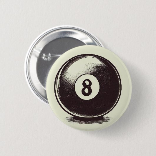 Cue-t-Aight-Ball Button (Vorne & Hinten)
