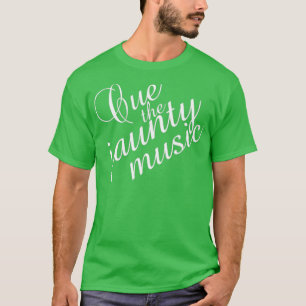 Cue the Jaunty Music Gentleman Jack White Typograp T-Shirt