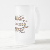 CUEBLESS Bierglas Mattglas Bierglas (VorderseiteRechts)