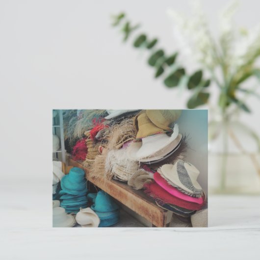 Cuenca Ecuador Hat Factory Postkarte (Stehend Vorderseite)