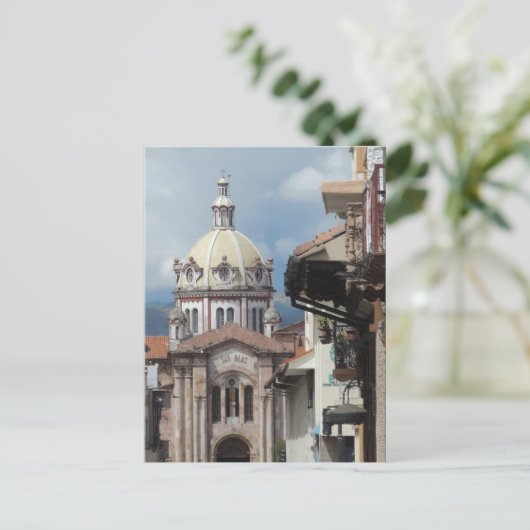 Cuenca Ecuador - Iglesia de San Blas Postkarte (Stehend Vorderseite)