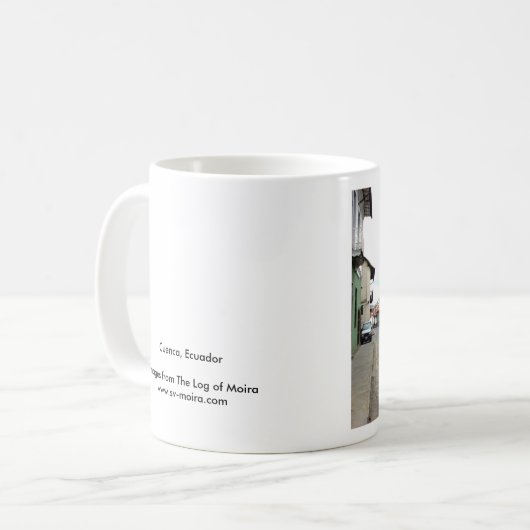 Cuenca, Ecuador Kaffeetasse (Vorderseite Links)