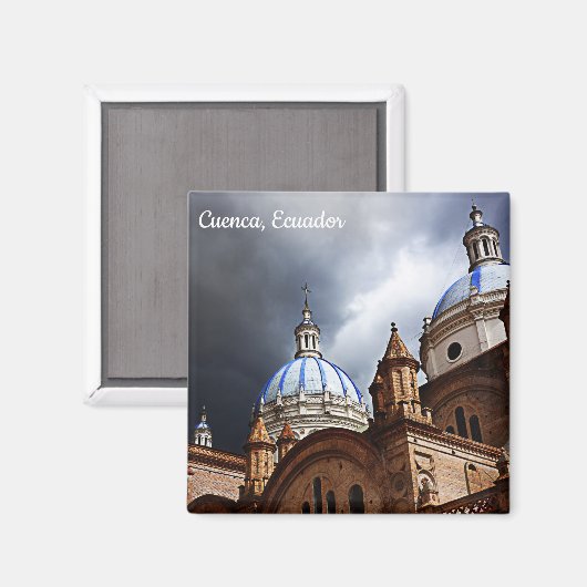 Cuenca Ecuador Magnet (Vorderseite/Rückseite)