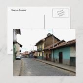 Cuenca, Ecuador Postkarte (Vorne/Hinten)