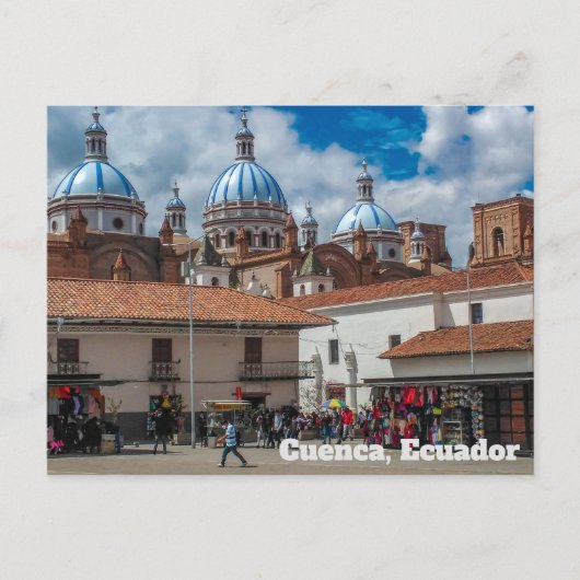 Cuenca, Ecuador Postkarte (Vorderseite)
