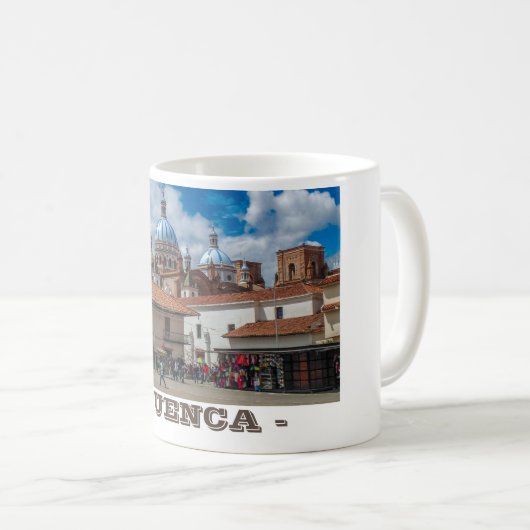 Cuenca, Ecuador, Stadt Kaffeetasse (VorderseiteRechts)
