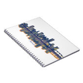 Cuenca Skyline Notizblock (Rechte Seite)