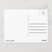 Cuenca Spain Postcard Postkarte (Rückseite)