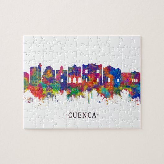Cuenca Spain Skyline Puzzle (Horizontal)