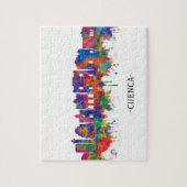 Cuenca Spain Skyline Puzzle (Vertikal)