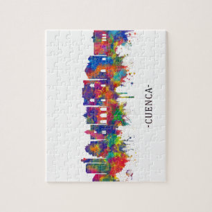 Cuenca Spain Skyline Puzzle