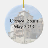 Cuenca, Spanien Keramik Ornament (Hinten)