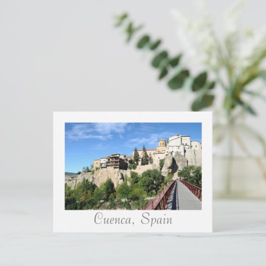 Cuenca, Spanien Postkarte (Stehend Vorderseite)