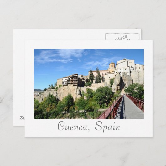 Cuenca, Spanien Postkarte (Vorne/Hinten)