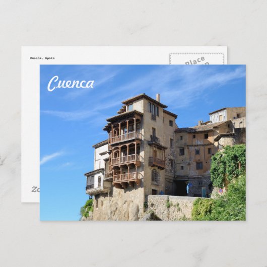 Cuenca, Spanien Postkarte (Vorne/Hinten)