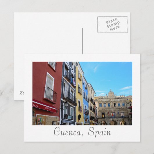 Cuenca, Spanien Postkarte (Vorne/Hinten)