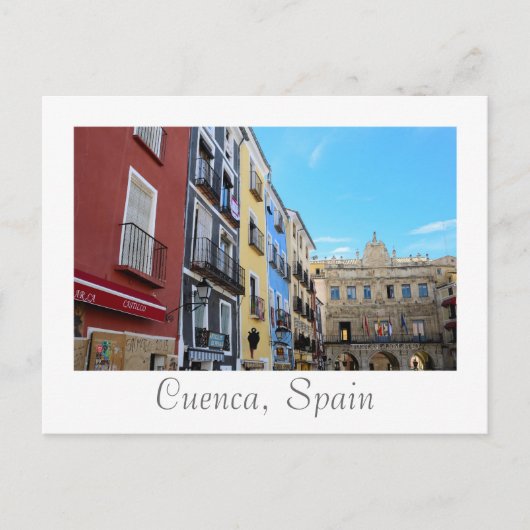 Cuenca, Spanien Postkarte (Vorderseite)