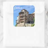 Cuenca, Spanien Quadratischer Aufkleber (Tasche)