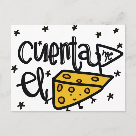 Cuenta me el queso.t postkarte (Vorderseite)