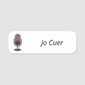 Cuer Name Badge Namensschild (Vorderseite)