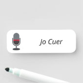 Cuer Name Badge Namensschild (Beispiel)