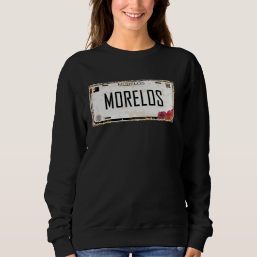 Cuernavaca Morelos México Lizenzschild Ästhetik Sweatshirt (Vorderseite)