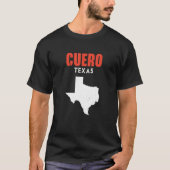 Cuero Texas USA State America Travel Texas T-Shirt (Vorderseite)