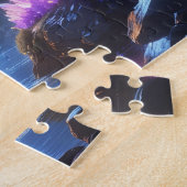 Cueva de cristal con cascada mágica puzzle (Seite)