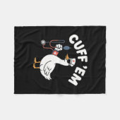 Cuff 'em Gänserkrankung Alberne Gänserkrankung Fleecedecke (Vorderseite (Horizontal))